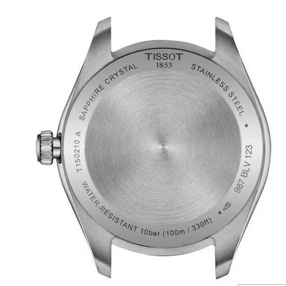 NWT Tissot PR 100 34MM Watch with Cream Strap and White MOP Dial